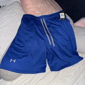 Under Armour Men's Royal Blue Athletic Shorts